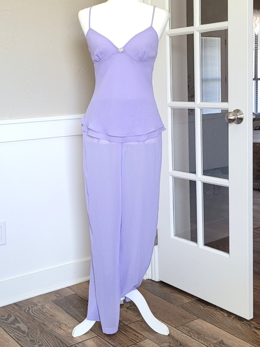 Vintage Ivy & Annabelle Sheer Pajamas - Picture 2 of 6